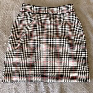 Banana Republic Plaid Pencil Skirt